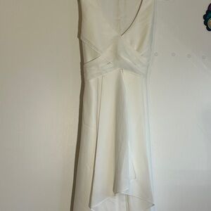 Vince Camuto Cream High Low Dress